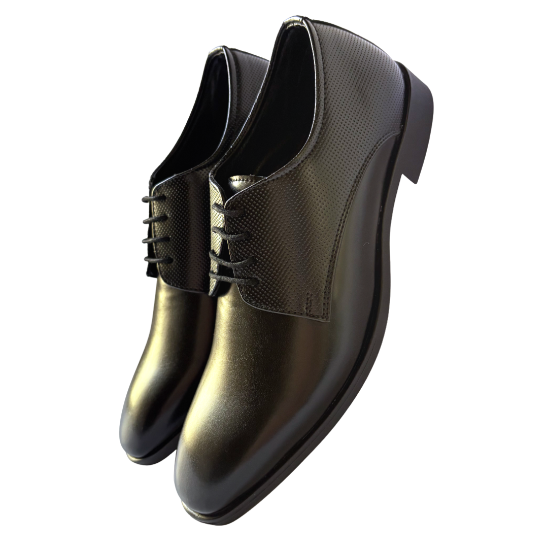 Oxford Lace-up Formal Shoes for Men-Black