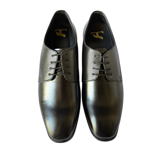Oxford Lace-up Formal Shoes for Men-Black