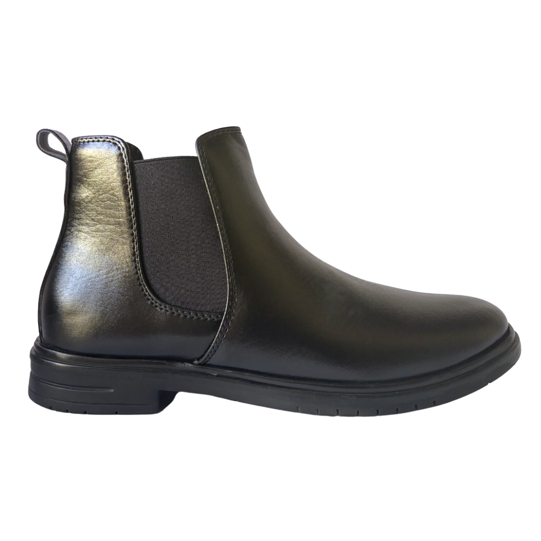 Classic Chelsea Boots for Men-Black