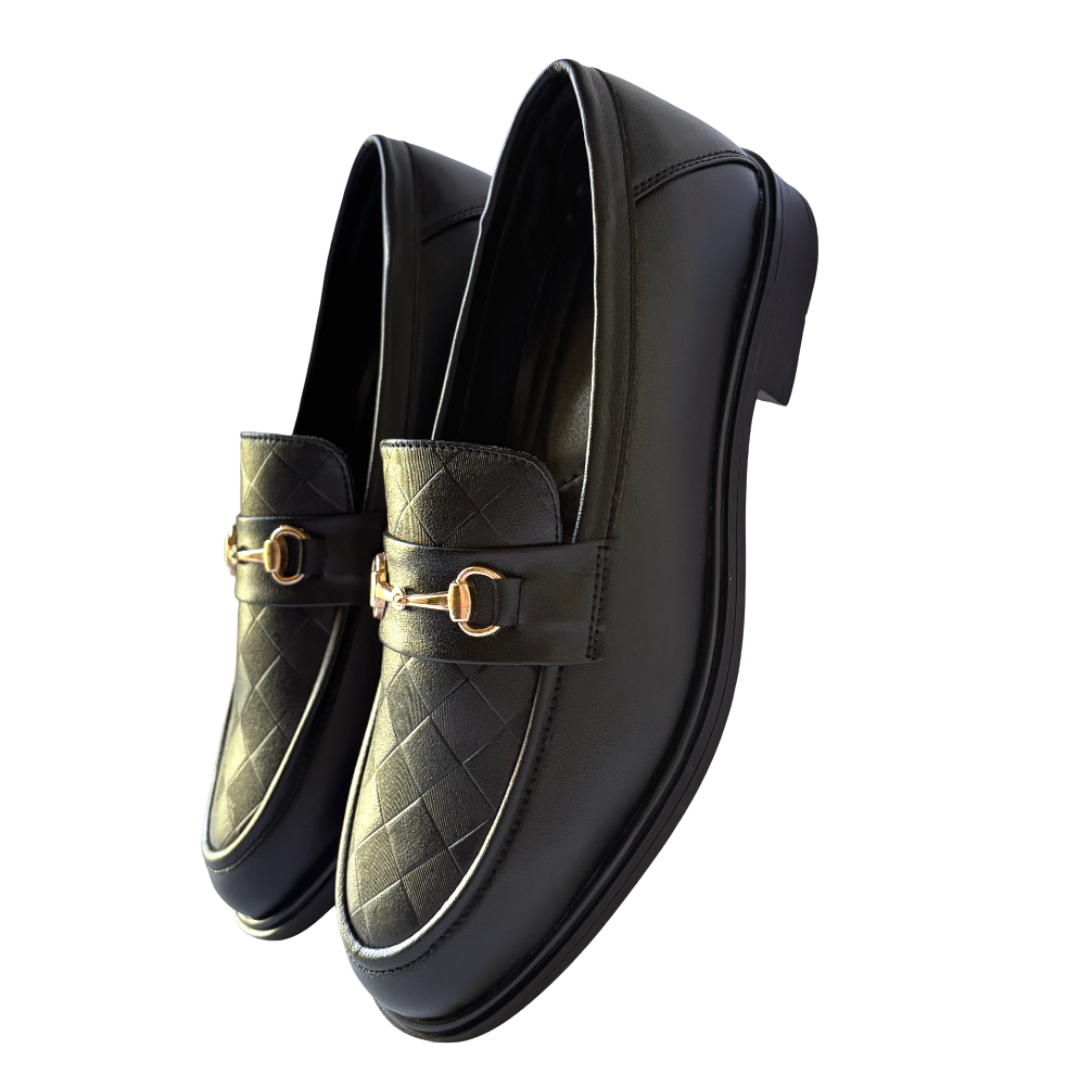 Premium Formal Slip-on Loafers for Men-Black