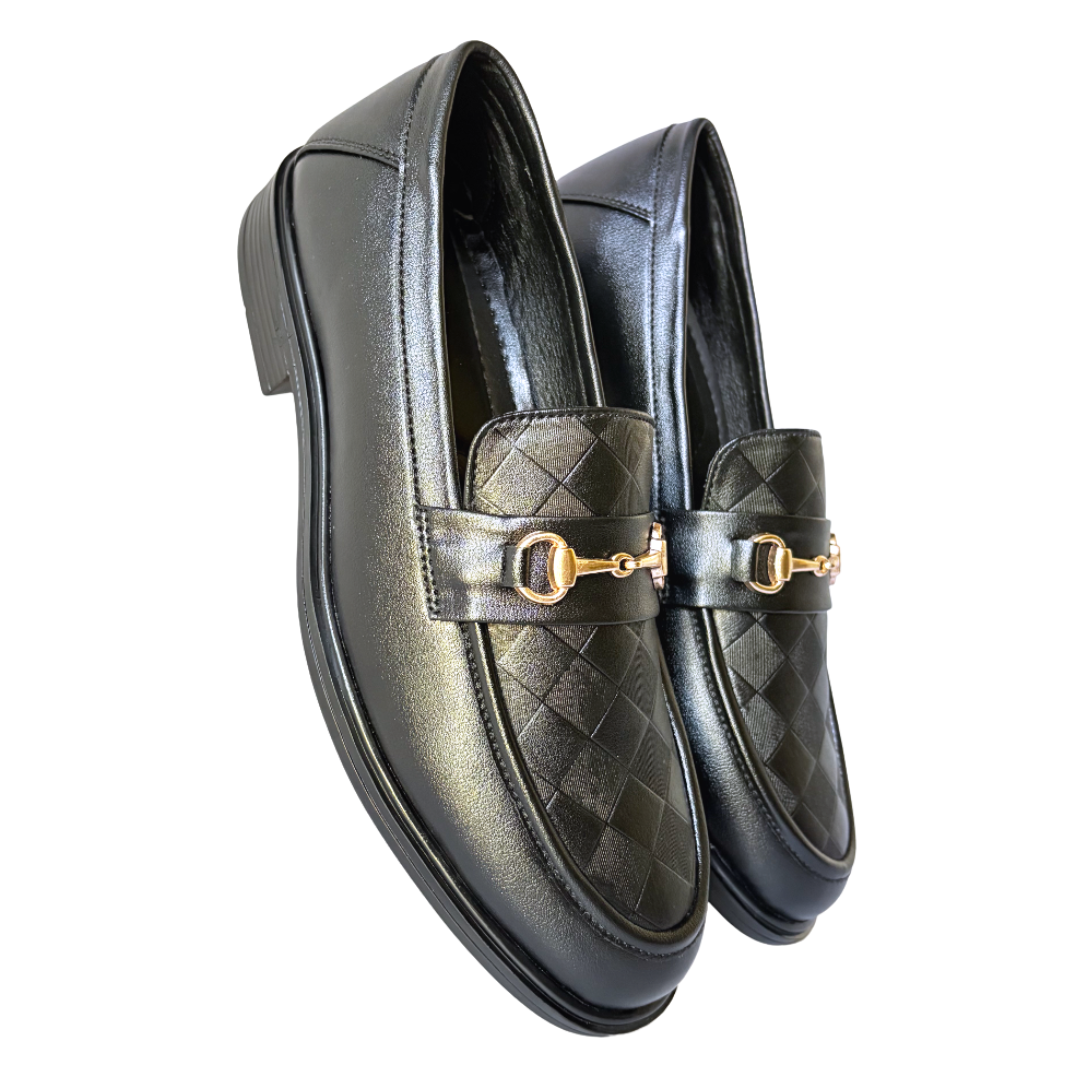 Premium Formal Slip-on Loafers for Men-Black
