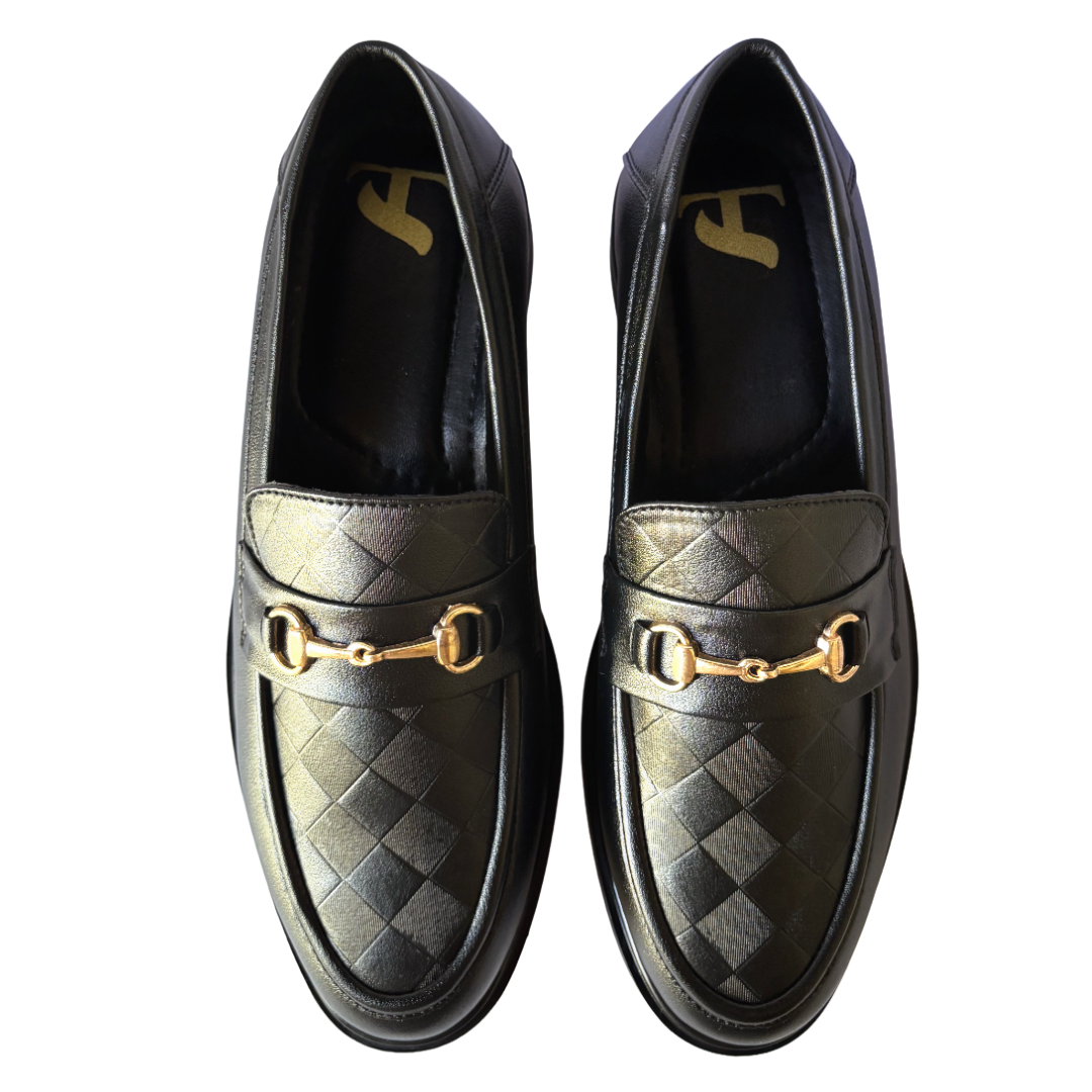 Premium Formal Slip-on Loafers for Men-Black