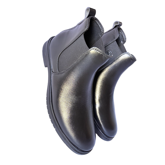 Classic Chelsea Boots for Men-Black