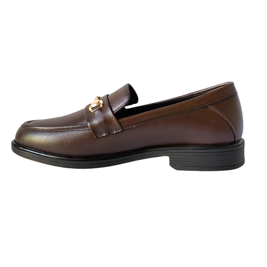 Premium Formal Slip-on Loafers for Men-Brown